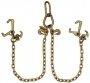 <h3>Low Profile V-Chain w/ Cluster 3ft Legs</h3>
