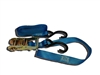 <h3>1" x 9' Ratchet Tie Down w/ 2 S-Hooks Short Side w/ Loop</h3>