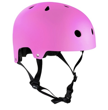 sfr,matt,pink,helmet,scooter,safety