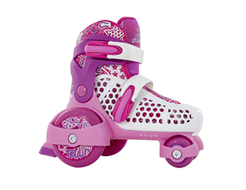 SFR,Stomper,Adjustable,Junior,Skates,White,Pink