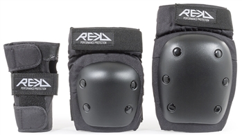 rekd,triple,pad,set,safety,protection,black