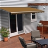 ALEKOÂ® Retractable Patio Awning SAND Color - 12FT x 10FT