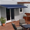 Motorized Retractable Patio Awning - 16x10 Feet - Blue - ALEKO