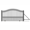 London Style Slide Steel Driveway Gate 12