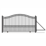 PARIS Style Slide Steel Driveway Gate 14