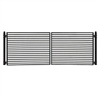 ALEKO MILAN Style Swing Dual Steel Driveway Gates 16' - ALEKO