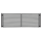 ALEKO MILAN Style Swing Dual Steel Driveway Gates 16' - ALEKO