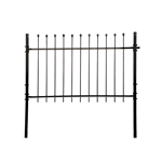 DIY Steel Fence Panel Kit - ATHENS Style - 5 x 5 Feet ALEKO