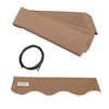 Retractable Awning Fabric Replacement - 2.4 x 2 Meter - Sand - ALEKO