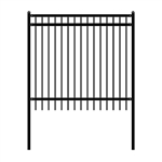 DIY Steel Iron Wrought High Quality Fence - Nice Style - 6 x 6 Feet - ALEKO