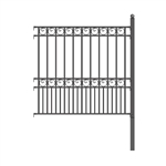 ALEKO&reg; Paris Style DIY Iron Wrought Steel 5.5' X 5' (1.7 X 1.5 m)  High Quality Ornamental Fence