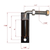 ALEKOÂ® LM115 3/4" Regular Hinge J-Bolt for Driveway Gates