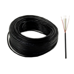 Black Stranded Wire - LM150 - 5-Core - 25 Feet