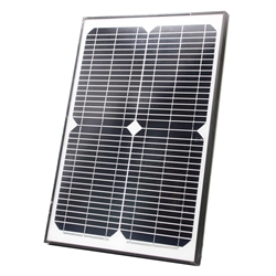 Solar Panel - Monocrystalline - 20W - 24V