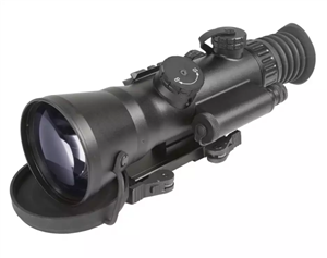 AGM Wolverine-4 NL1 Gen 2+ Lvl 1 Green Phosphor IIT 4x Night Vision Riflescope w/Long-Range Infrared Illuminator