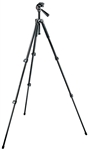 Manfrotto Bogen 293 Aluminum 3 Section (Black) Tripod with (Quick Release) 3 Way Head