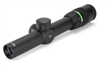 TRIJICON AccuPoint 1-4x24 Riflescope Standard Duplex Crosshair w/ Green Dot, 30mm Tube