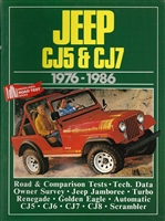Jeep CJ5 & CJ7 1976-1986, compiled by R. M. Clarke