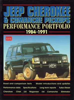 Jeep Cherokee & Comanche Pickups Performance Portfolio 1984-1991, compiled by R.M. Clarke