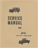 Service Manual for Jeep Utility Vehicles