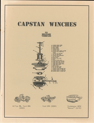 Capstan Winches - Operation, Parts & Maintenance