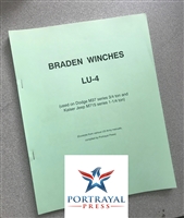 Braden Winches Models LU-4 for M37 (G741) & M715