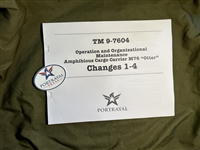 Change 1 to TM 9-7604 Operator and Maintenance Manual for Miscellaneous Components M76 Otter (G245)