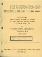 TM 9-2320-223-25P Illustrated Parts G299, M116 Pacific "Husky" Cargo Carrier