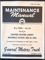 TM 10-1563 Repair Manual