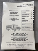 TM 9-2320-386-10 Operator's Manual for M35A3 Series Trucks