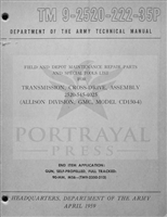 TM 9-2520-222-35P Comprehensive Parts Manual (Transmission, M56 Scorpion, G289)