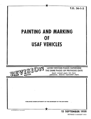 USAF Markings Guide Cover