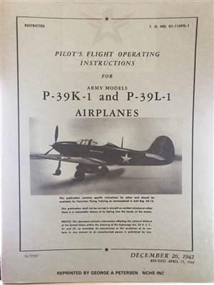 P-39K-1 & P-39L-1 Flight Operating Instructions (AAF '42)