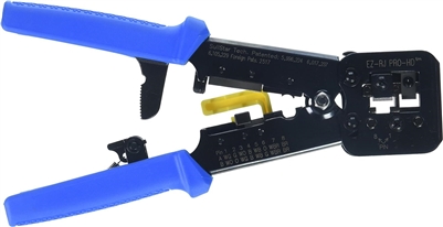 Platinum Tools, 100054C, HD crimp tool, for, EZ RJ45, Lan, Connector Crimper,
