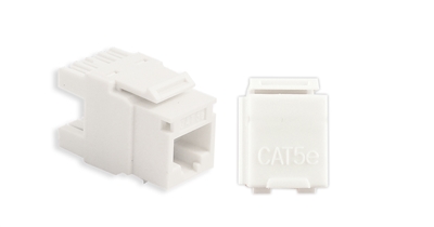Primex Cat5e Jacks: 90-180 UTP Keystones (125-0948-WT/JCat5e-180)
