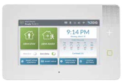 2GIG: 2GIG-GC3-345e Encrypted GC3 Security & Control Panel