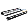 Wavenet 5EPP24-S 1U CAT5e 110 Type 24-Port Patch Panel - Black