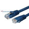 Wavenet 6E04UM CAT6 550MHz UTP Patch Cable with Molded Snagless Boot - 25 Ft - Blue, White