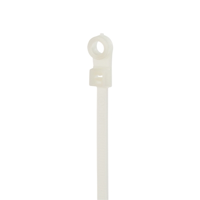 NSi Industries 750MH Cable Tie Natural Mtg Hd 8" 50lb 100pk