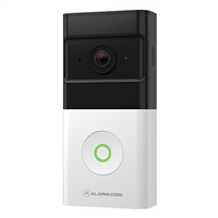 Alarm.com Wireless Video Doorbell & Wi-Fi Smart Chime Bundle ADC-VDB780B-W115C Video Doorbell Camera