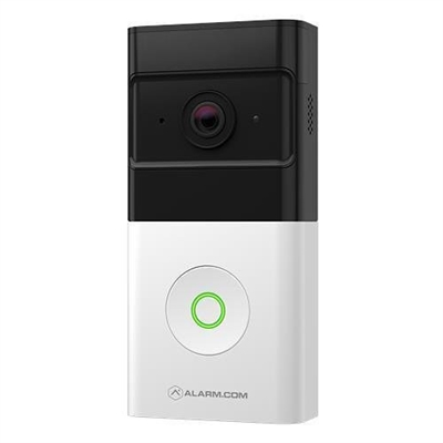 Alarm.com Wireless Video Doorbell & Wi-Fi Smart Chime Bundle ADC-VDB780B-W115C Video Doorbell Camera