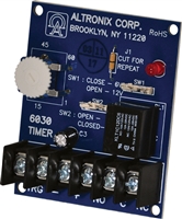 Altronix 6030 Bell Cut-Off Timer Module (Multi-Purpose, 6/12VDC 1 Sec to 60 Min, Board)