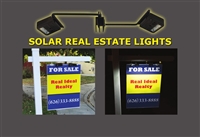 WunderLight Homebrite Solar Dual Side Real Estate Sign Lights SKU: 77138 Outdoor Solar Lighting, Solar Spot & Flood Lights, Unique Household Gadgets