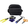 TechLogix Networx ECO-TERMK-01 Economy Fiber Termination Kit Kit provides the required tools to terminate fiber optic cable. The included high precision wheel cleaver produces quality cleaves without the need for microscope