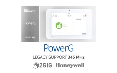 Qolsys IQ Panel 2 Plus PowerG (Verizon LTE, 345 MHz, 2GIG/Honeywell Compatible) (QS9201-5208-840)