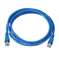 14' Cat 5 Patch Cable, Molded Type, Blue