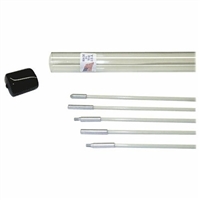 Glowfish II 5/32 Inch, Plastic Coated, Glow-in-the-Dark Replacement Rod - 6 Foot Bullnose/Bullnose