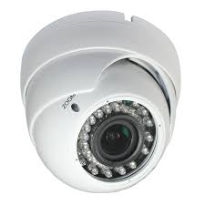 720P HD-CVI Vari-Focal Lens 2.8-12mm Eyeball Camera (White)