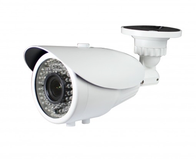 720P HD-CVI Vari-Focal Lens 2.8-12mm Bullet Camera (White) 200FT Night Vision