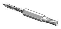 Oregon Thread-iT Adapter for your Glow Rod T20002-8-32 When Connected to your Glow Row This Becomes The Ultimate Wire Puller